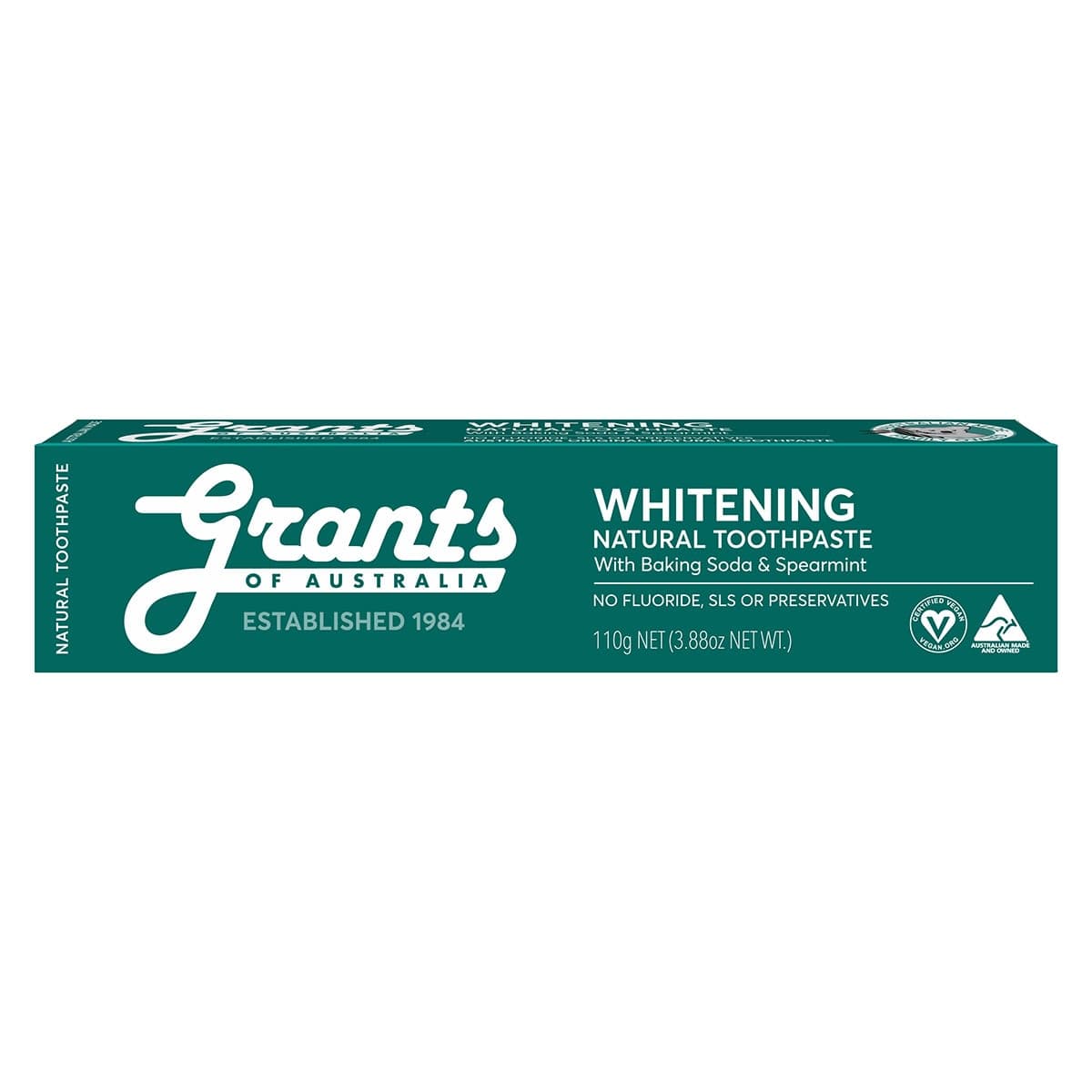 Thumbnail Grants Whitening Toothpaste With Spearmint 110g