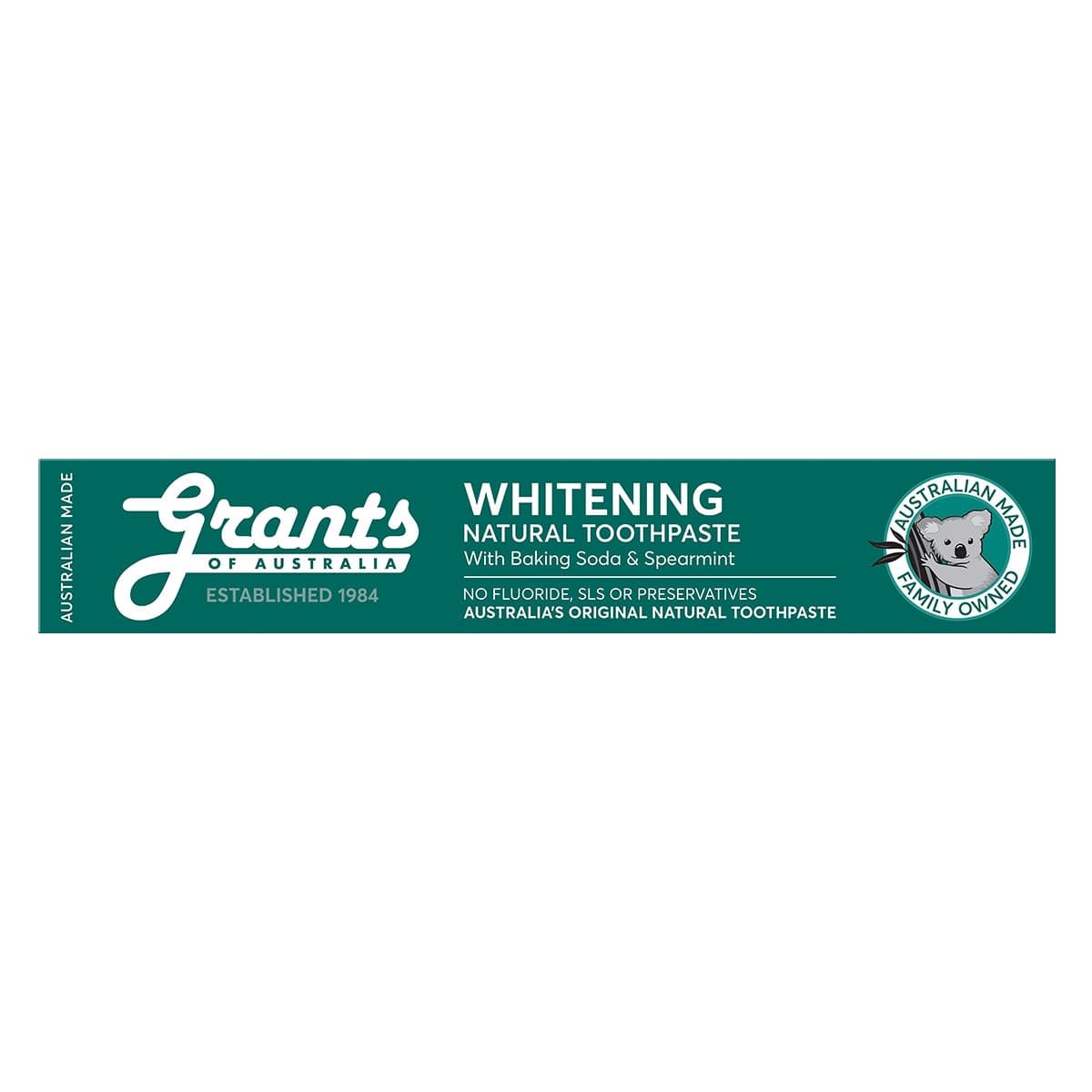 Thumbnail Grants Whitening Toothpaste With Spearmint 110g