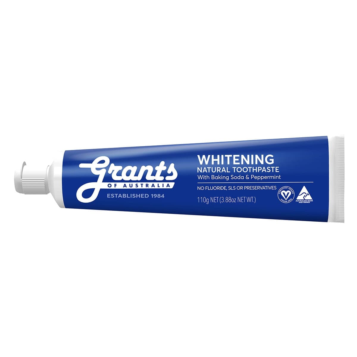 Thumbnail Grants Natural Whitening Toothpaste with Baking Soda 110g