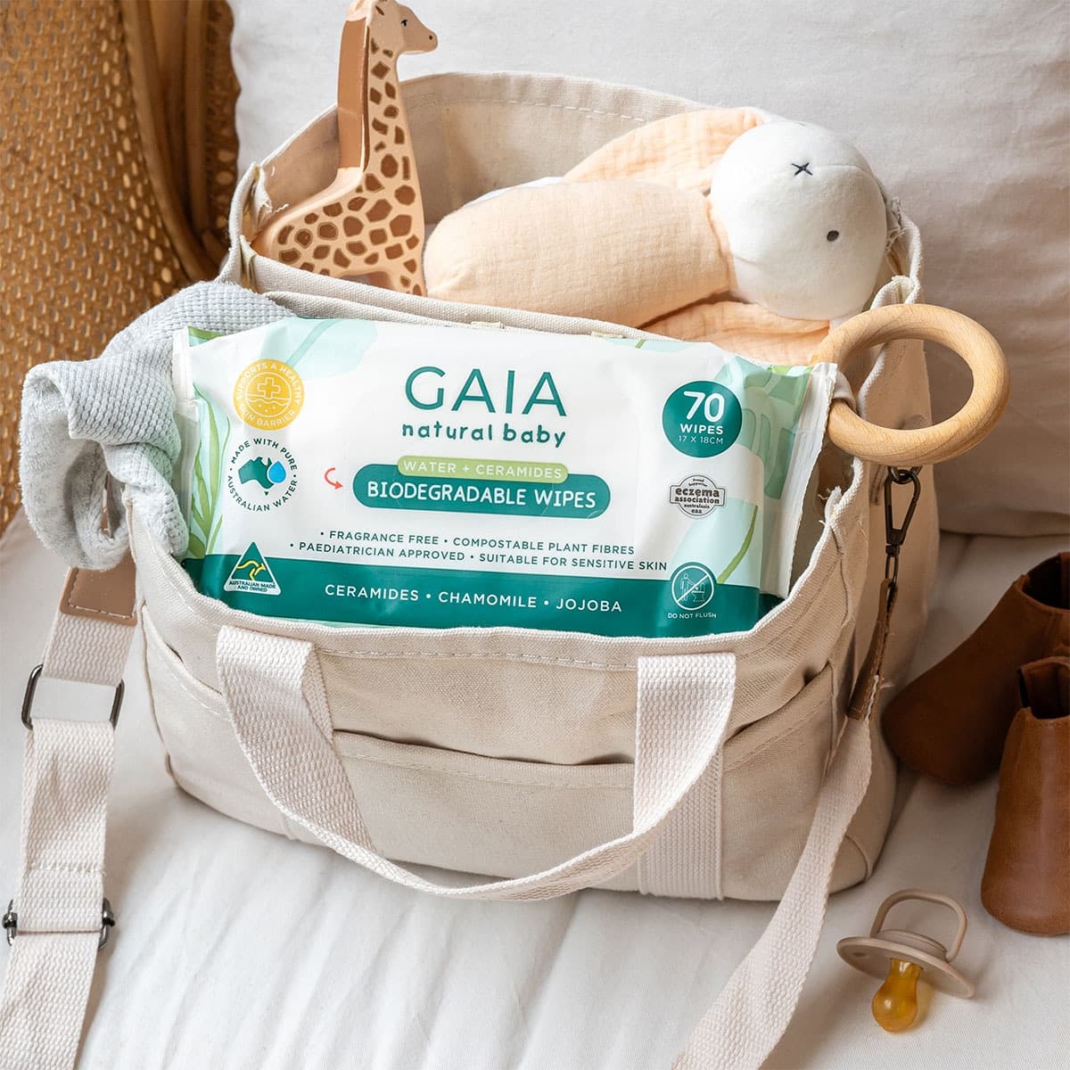 Thumbnail GAIA Biodegradable Water Wipes 280 Pack