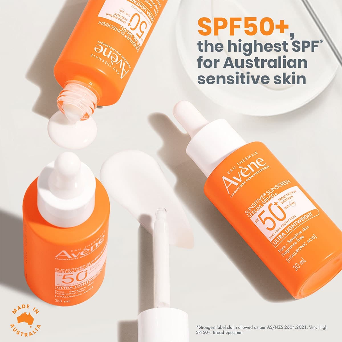 Thumbnail Avene Sunsitive Sunscreen Serum SPF50+ - 30ml