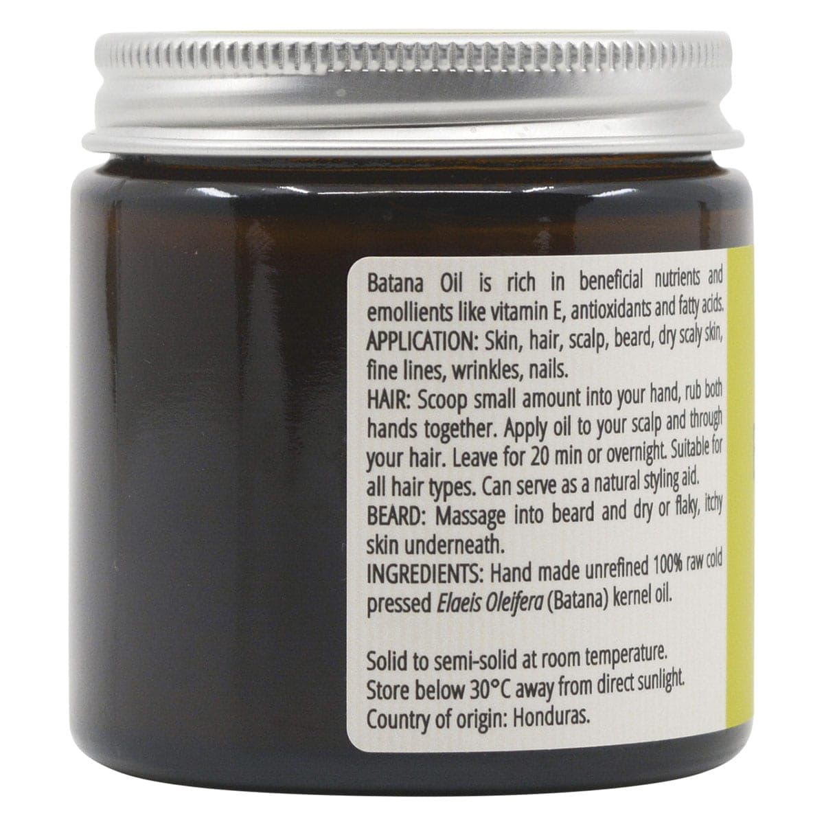 Thumbnail Vrindavan 100% Pure Raw Batana Oil 100ml