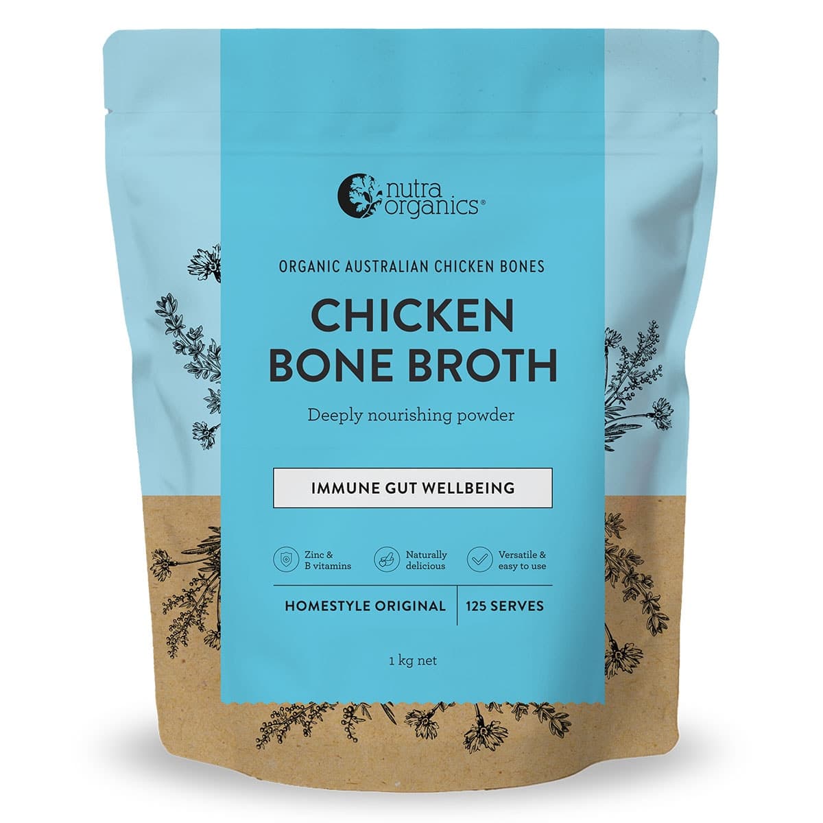Thumbnail Nutra Naturals Chicken Bone Broth Homestyle Original 1kg
