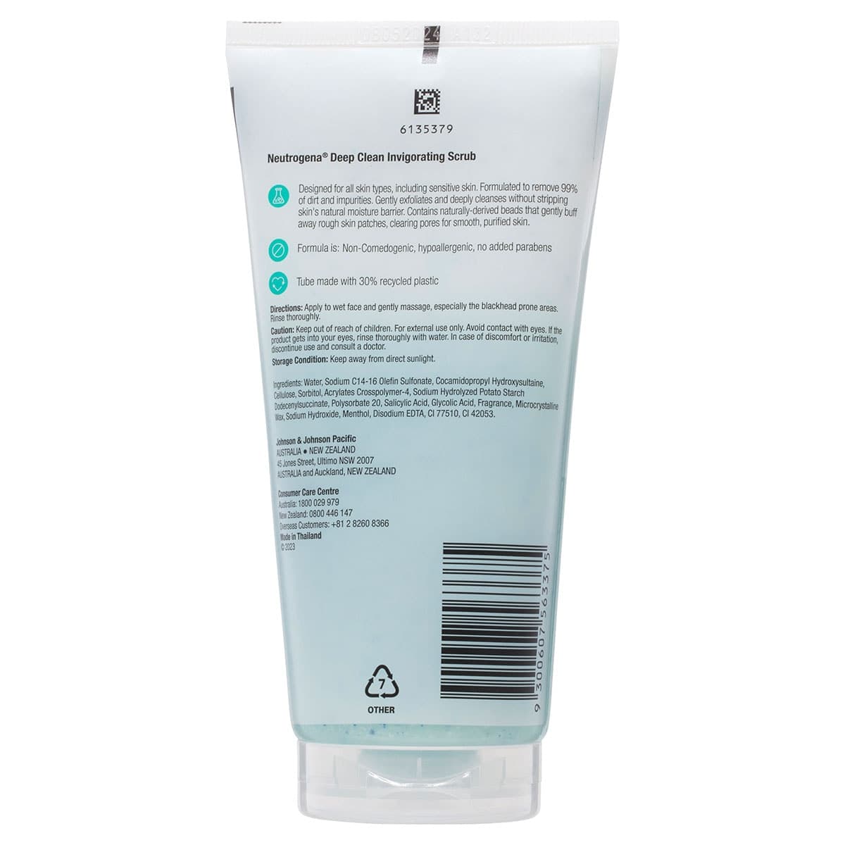 Thumbnail Neutrogena Deep Clean Invigorating Foaming Scrub 150g