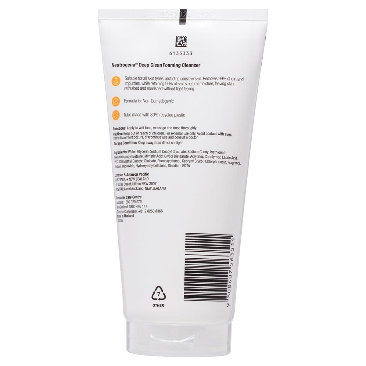 Thumbnail Neutrogena Deep Clean Foaming Cleanser 150g