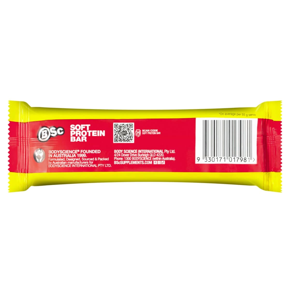 Thumbnail BSc Soft Protein Bar Banana Chocolate Box - 12 x 55g