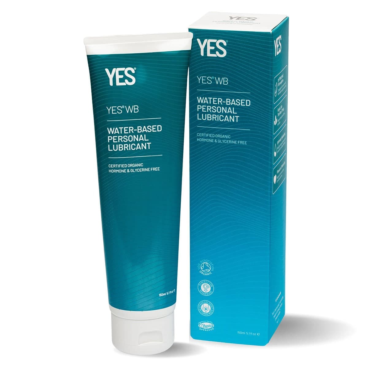 Thumbnail Yes Organic Lubricants WB Water Based Personal Lubricant 150ml