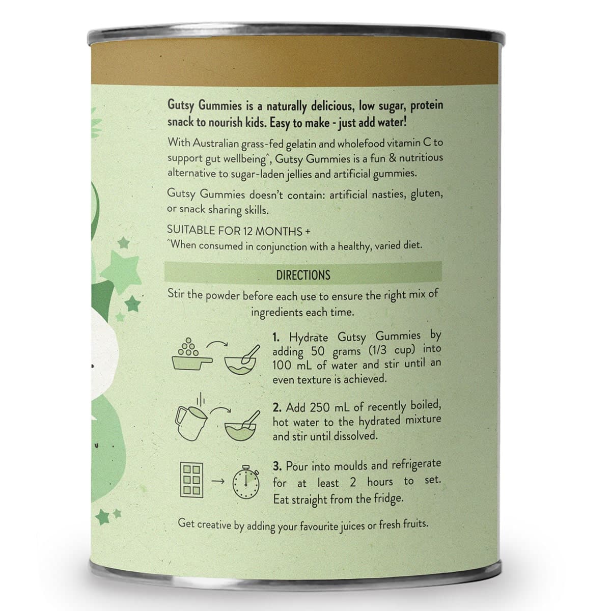 Thumbnail Nutra Naturals Christmas Gutsy Gummies Pine Lime 150g