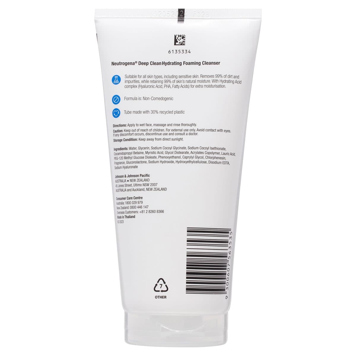 Thumbnail Neutrogena Deep Clean Hydrating Foaming Cleanser 150g