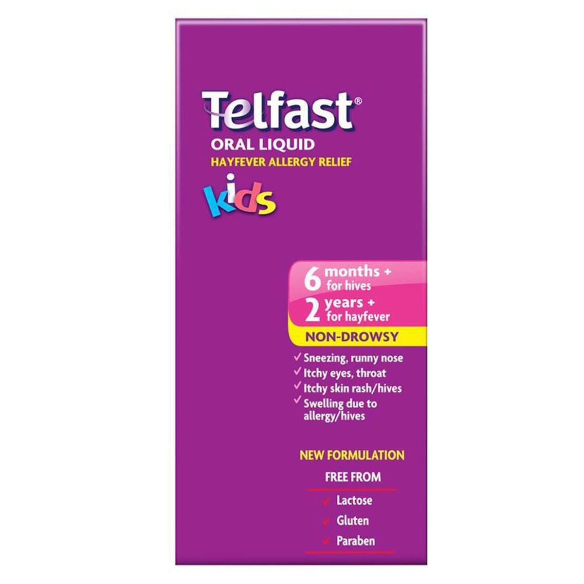Thumbnail Telfast Kids Oral Liquid Hayfever Allergy Relief 150ml (New Formulation)