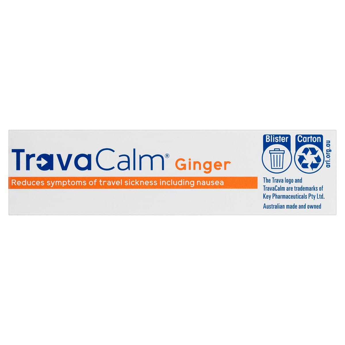 Thumbnail TravaCalm Travel Sickness Ginger 30 Tablets