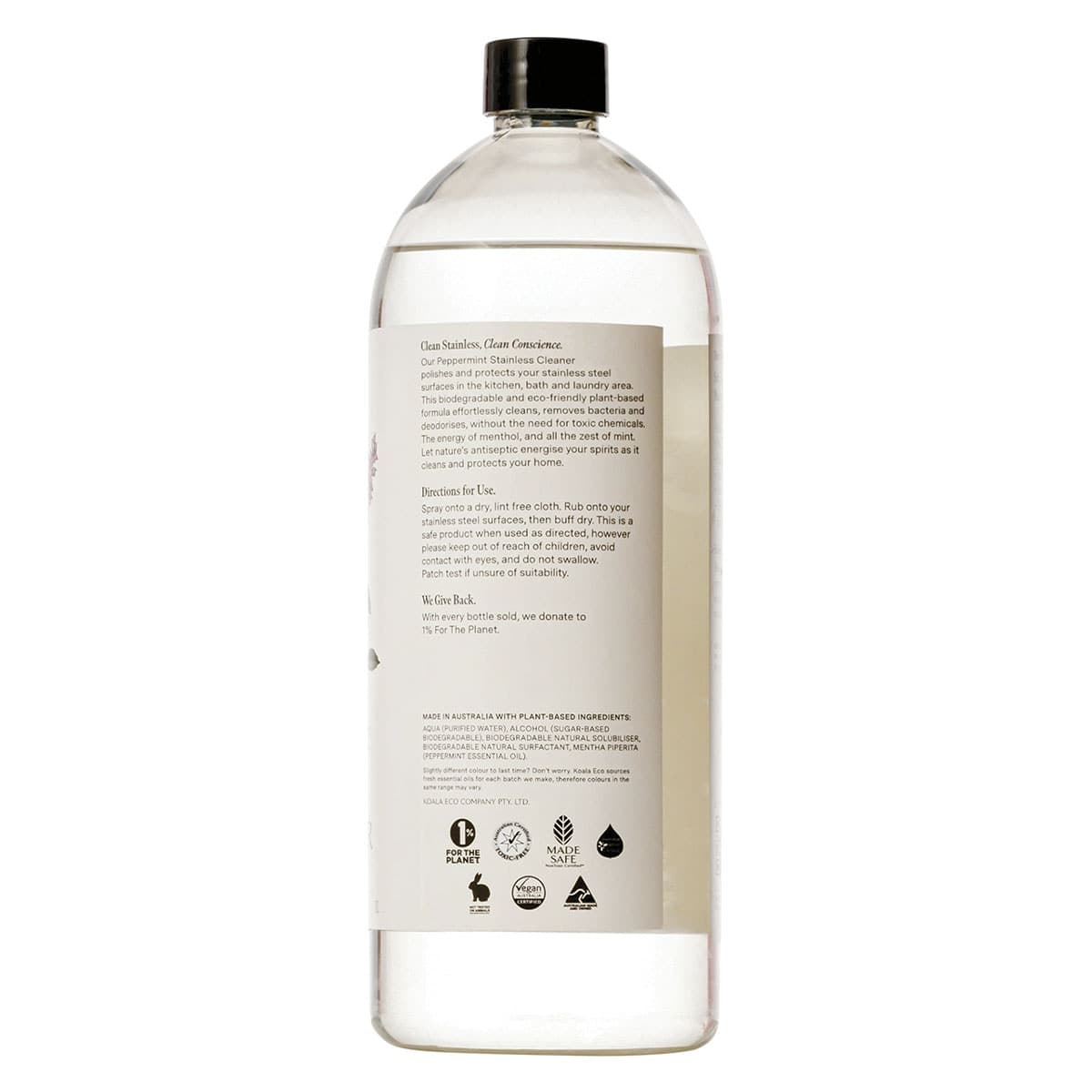 Thumbnail Koala Eco Stainless Steel Cleaner Refill Peppermint 1 L