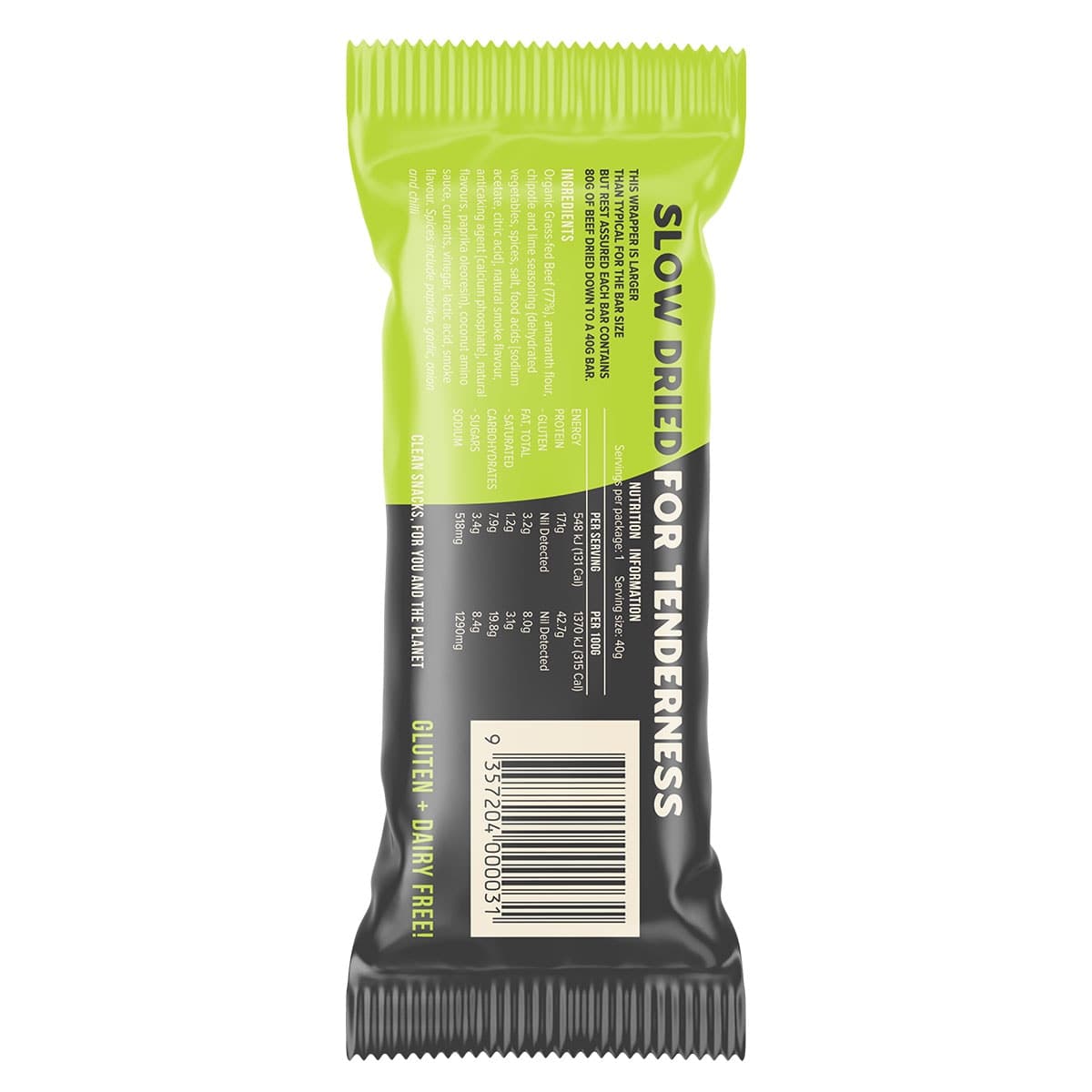 Thumbnail Chief Chipotle & Lime Beef Bars 40g