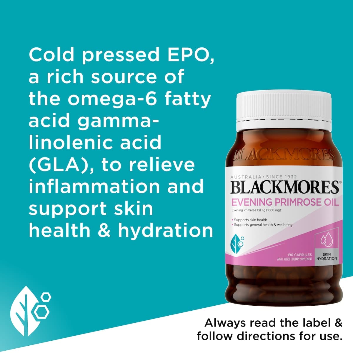 Thumbnail Blackmores Evening Primrose Oil 1000mg 190 Capsules