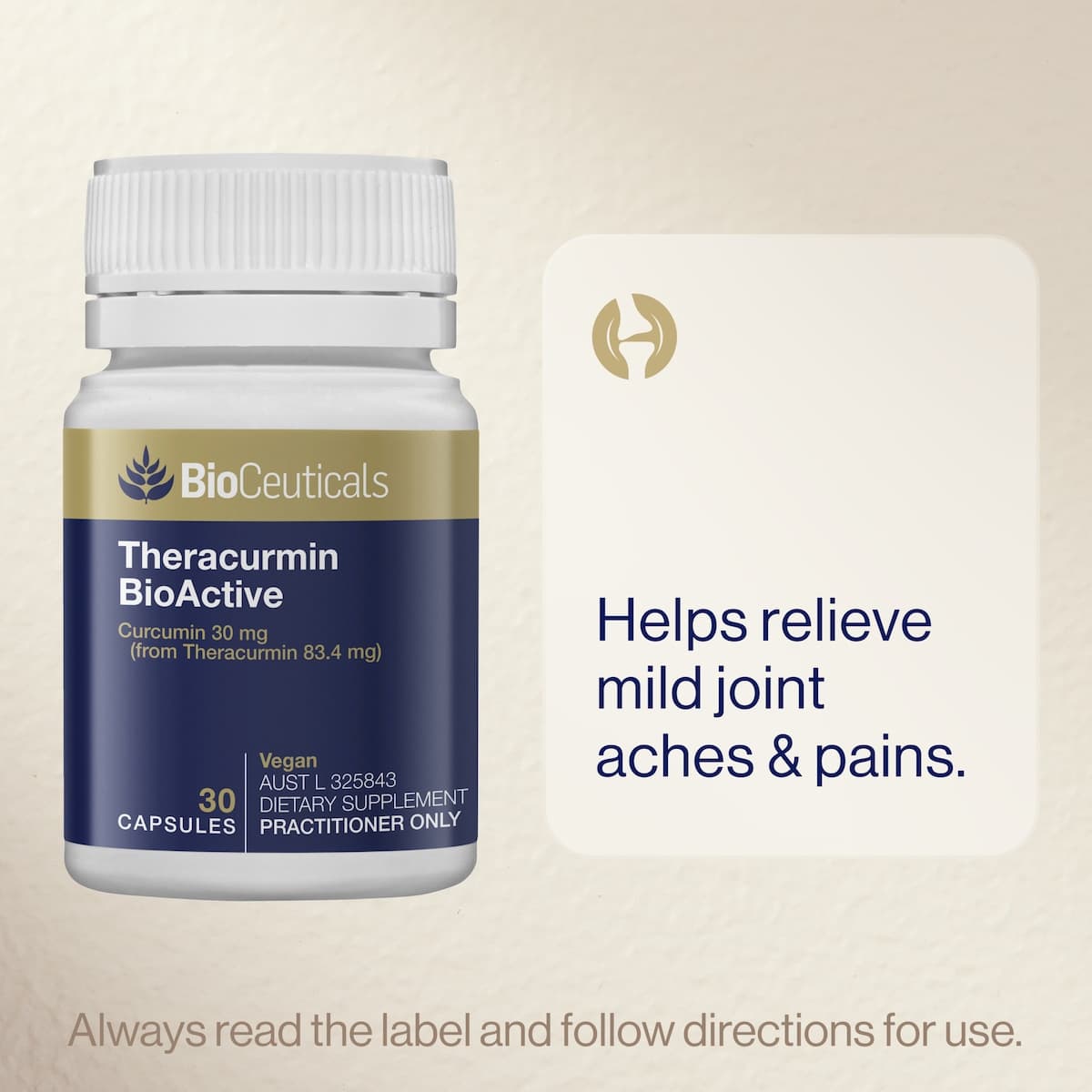 Thumbnail BioCeuticals Theracurmin BioActive 30mg 30 Capsules