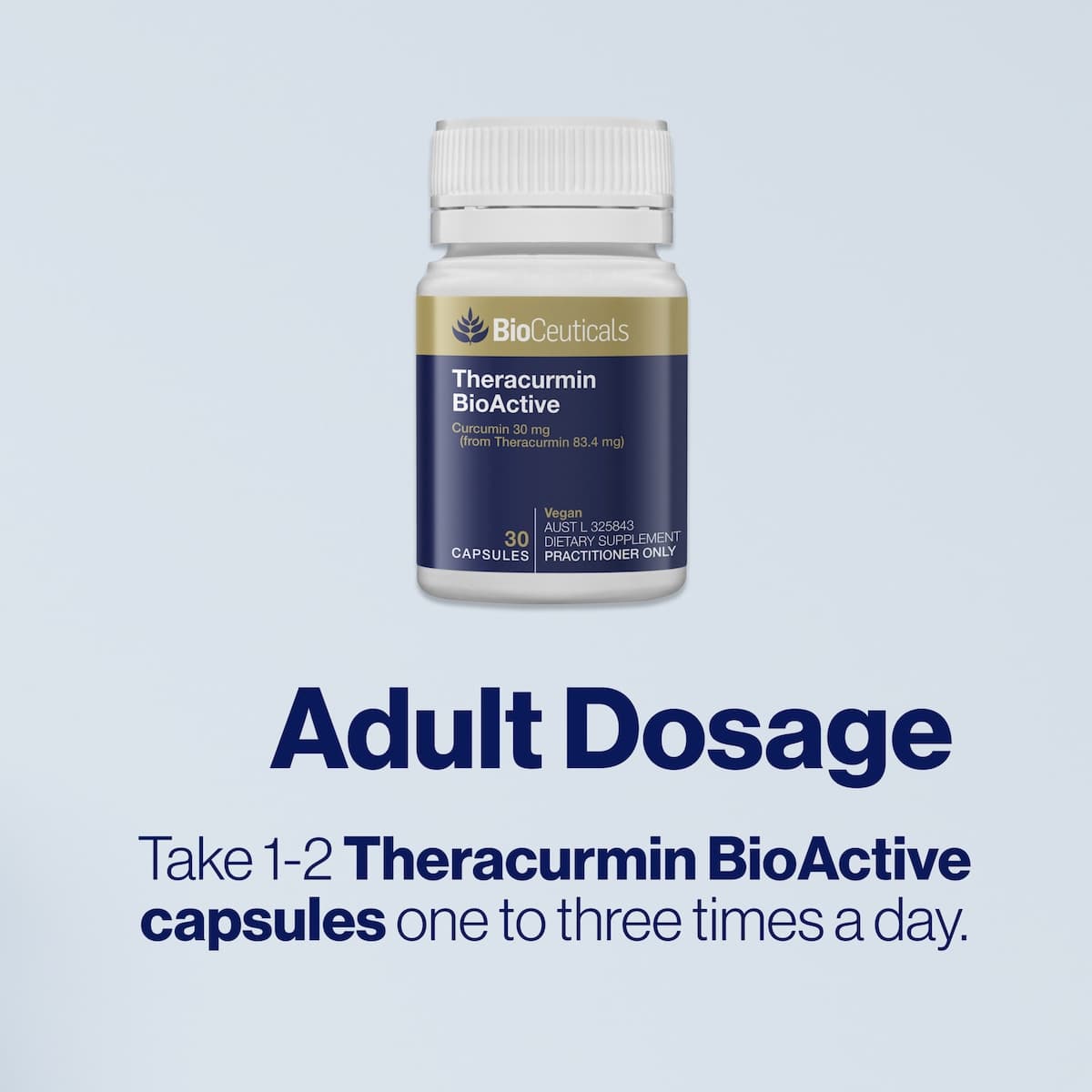 Thumbnail BioCeuticals Theracurmin BioActive 30mg 30 Capsules
