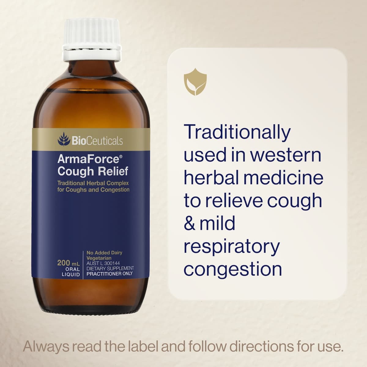 Thumbnail BioCeuticals ArmaForce Cough Relief 200ml