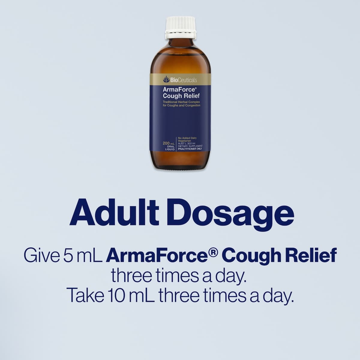 Thumbnail BioCeuticals ArmaForce Cough Relief 200ml