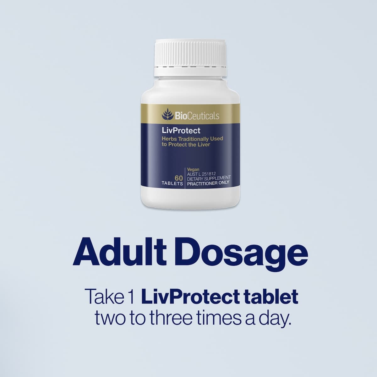 Thumbnail BioCeuticals LivProtect 60 Tablets