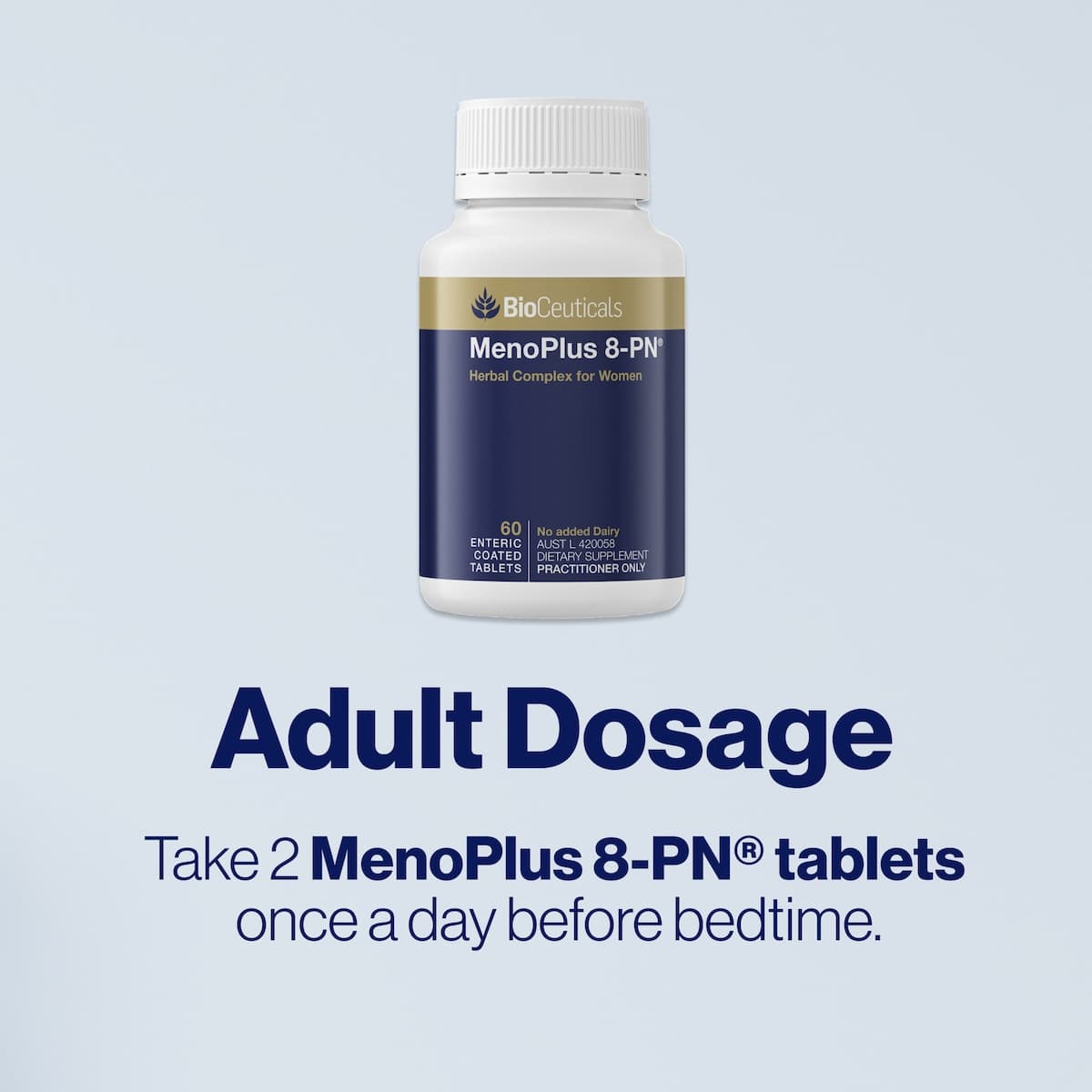 Thumbnail BioCeuticals MenoPlus 8-PN 60 Tablets
