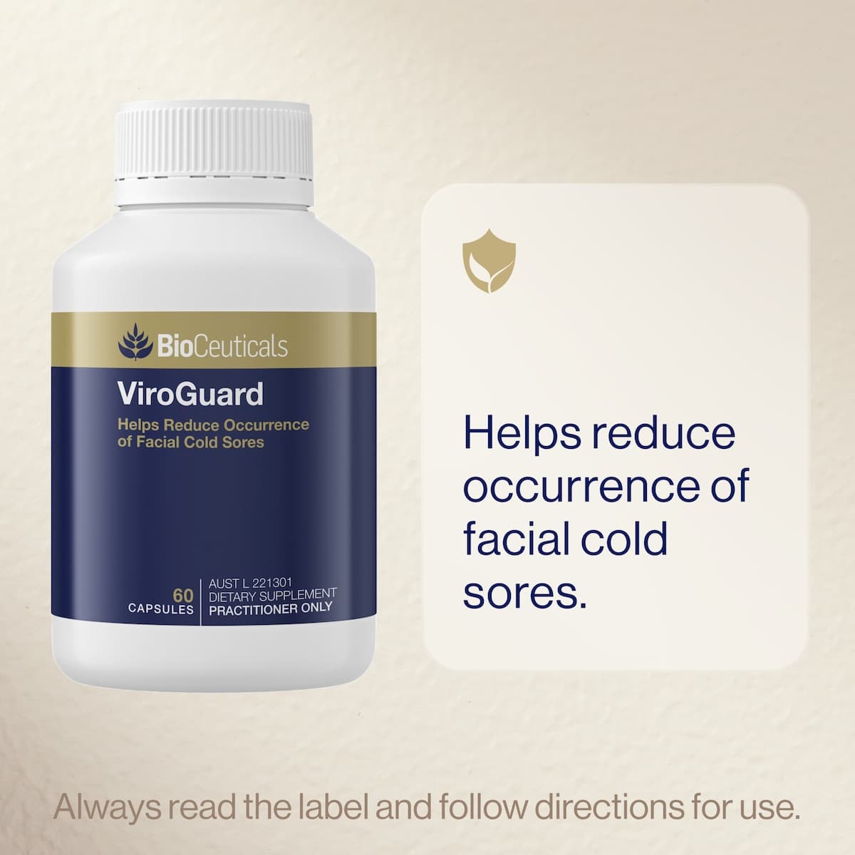 Thumbnail BioCeuticals ViroGuard 60 Softgel Capsules