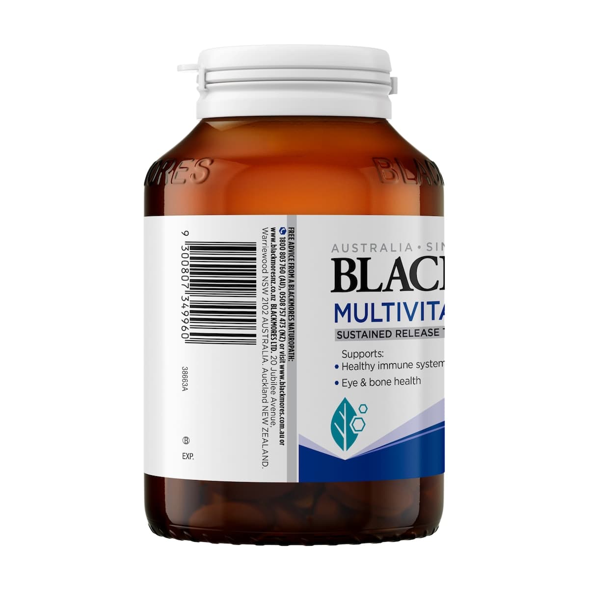 Thumbnail Blackmores Sustained Release Multivitamins for 50+ 90 Tablets