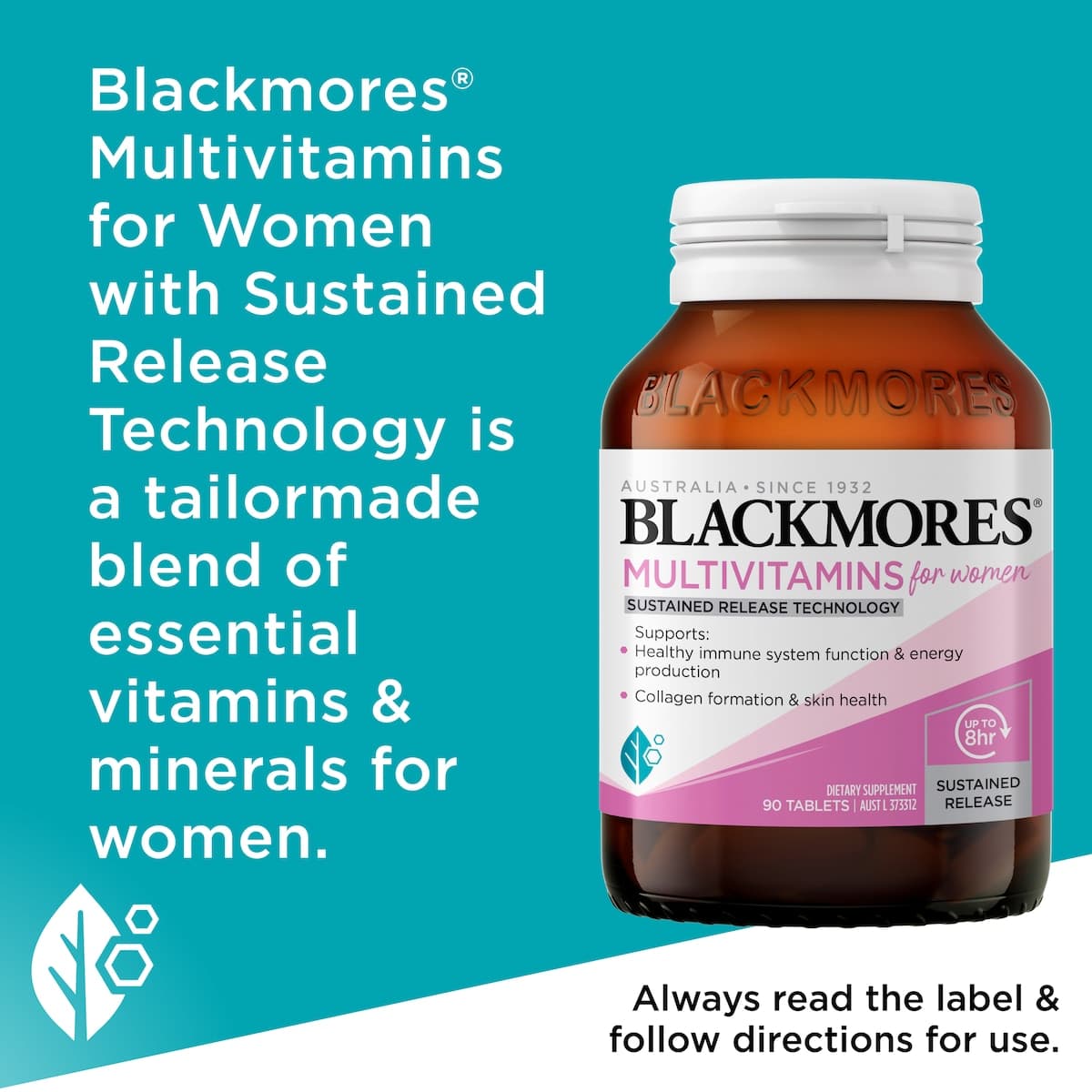 Thumbnail Blackmores Sustained Release Women's Multivitamin 90 Tablets