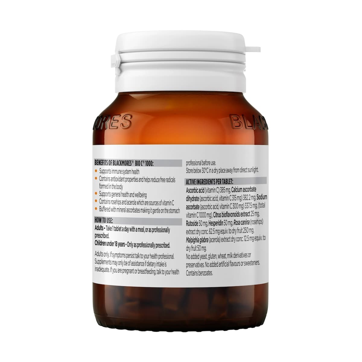 Thumbnail Blackmores Bio C 1000mg Vitamin C 62 Tablets
