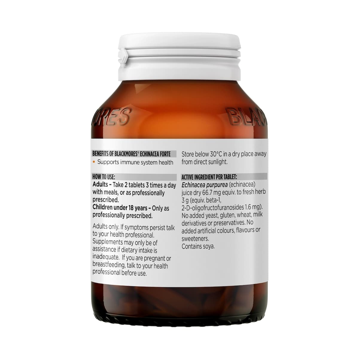 Thumbnail Blackmores Echinacea Forte 3000mg 150 Tablets