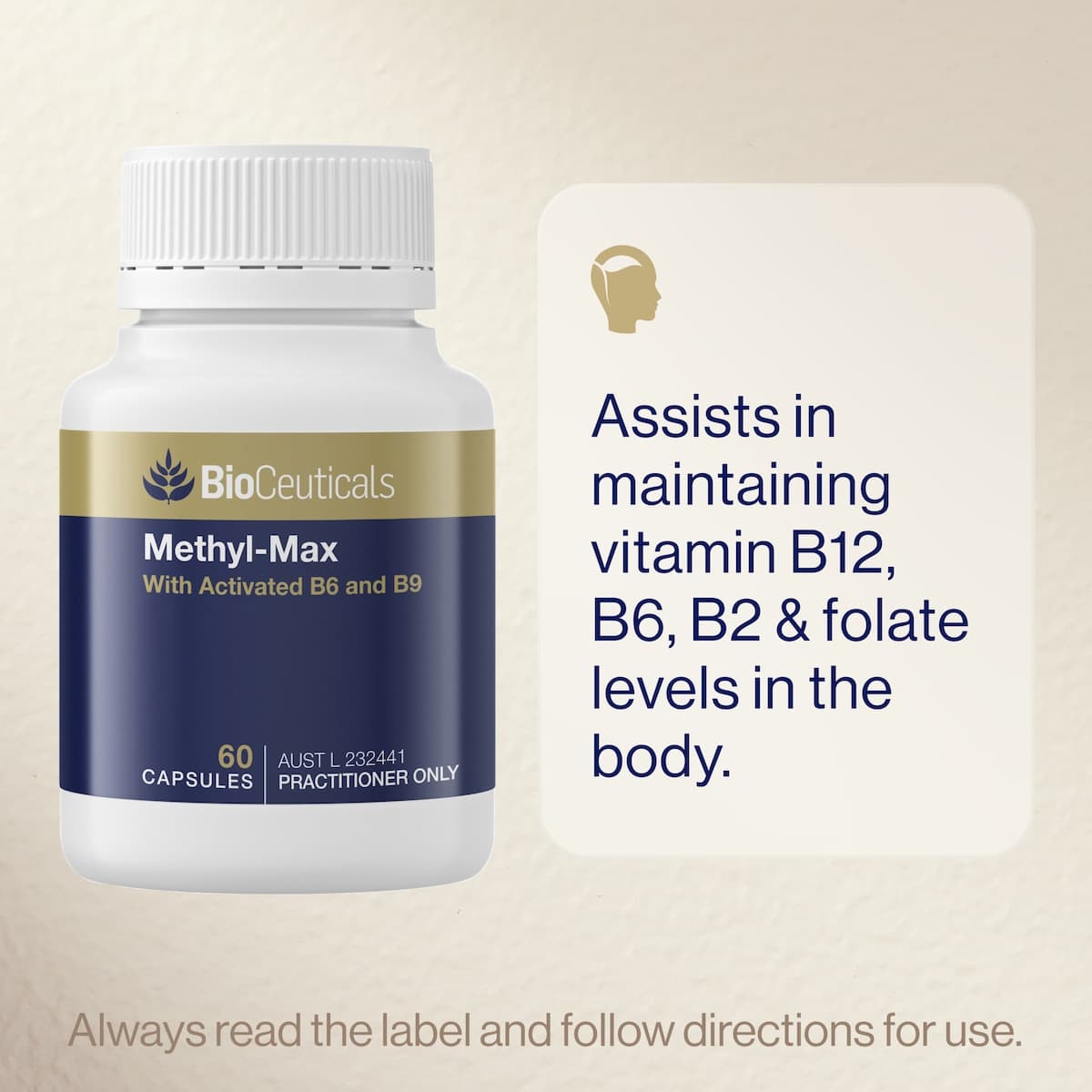 Thumbnail BioCeuticals Methyl-Max 60 Capsules