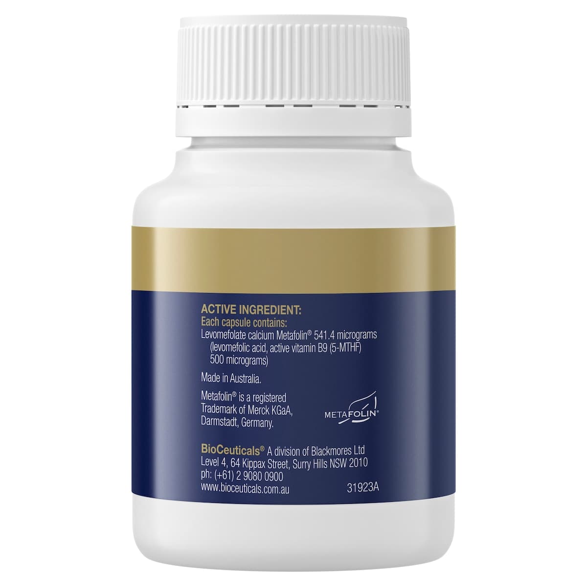 Thumbnail BioCeuticals MTHF 60 Capsules
