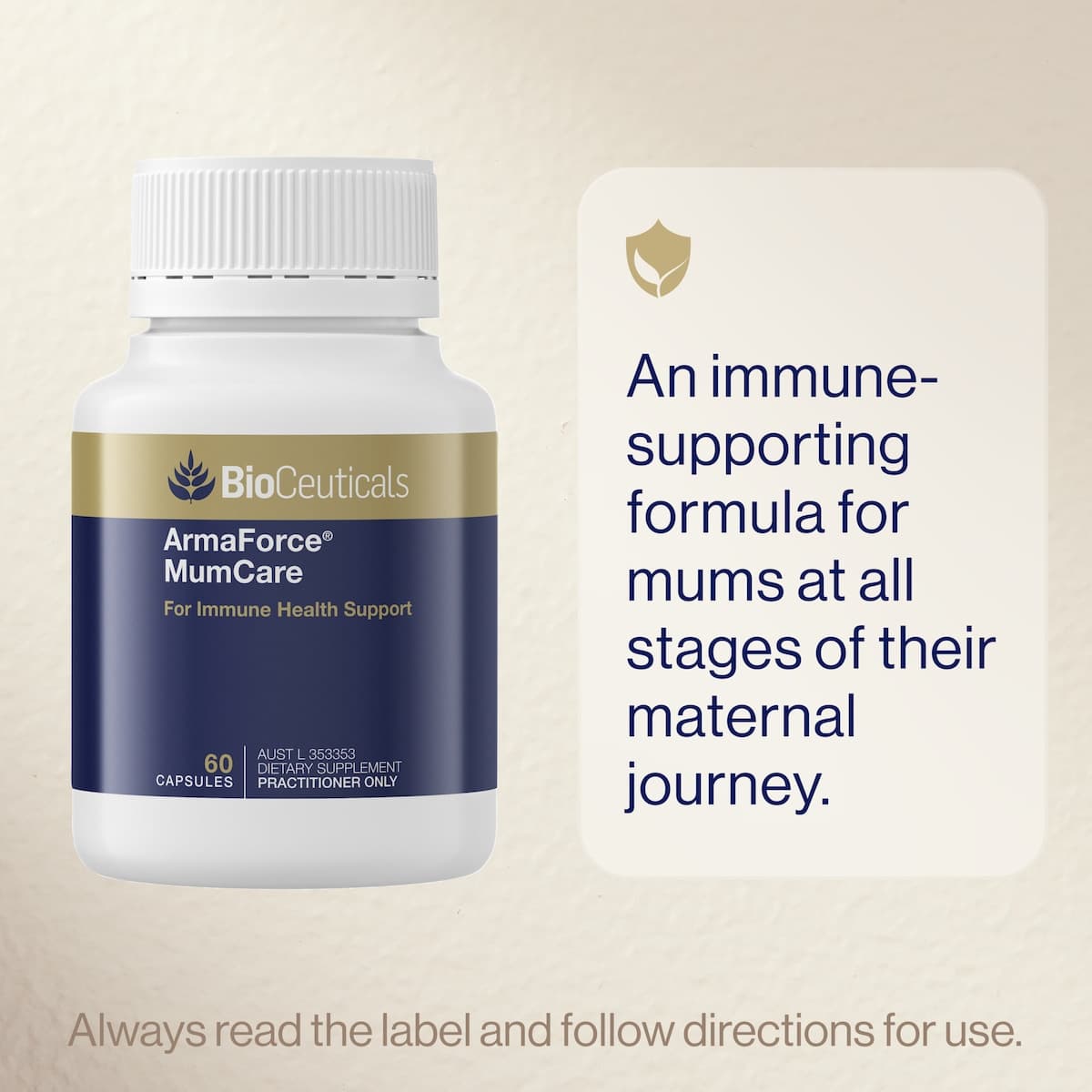 Thumbnail BioCeuticals Armaforce MumCare 60 Capsules