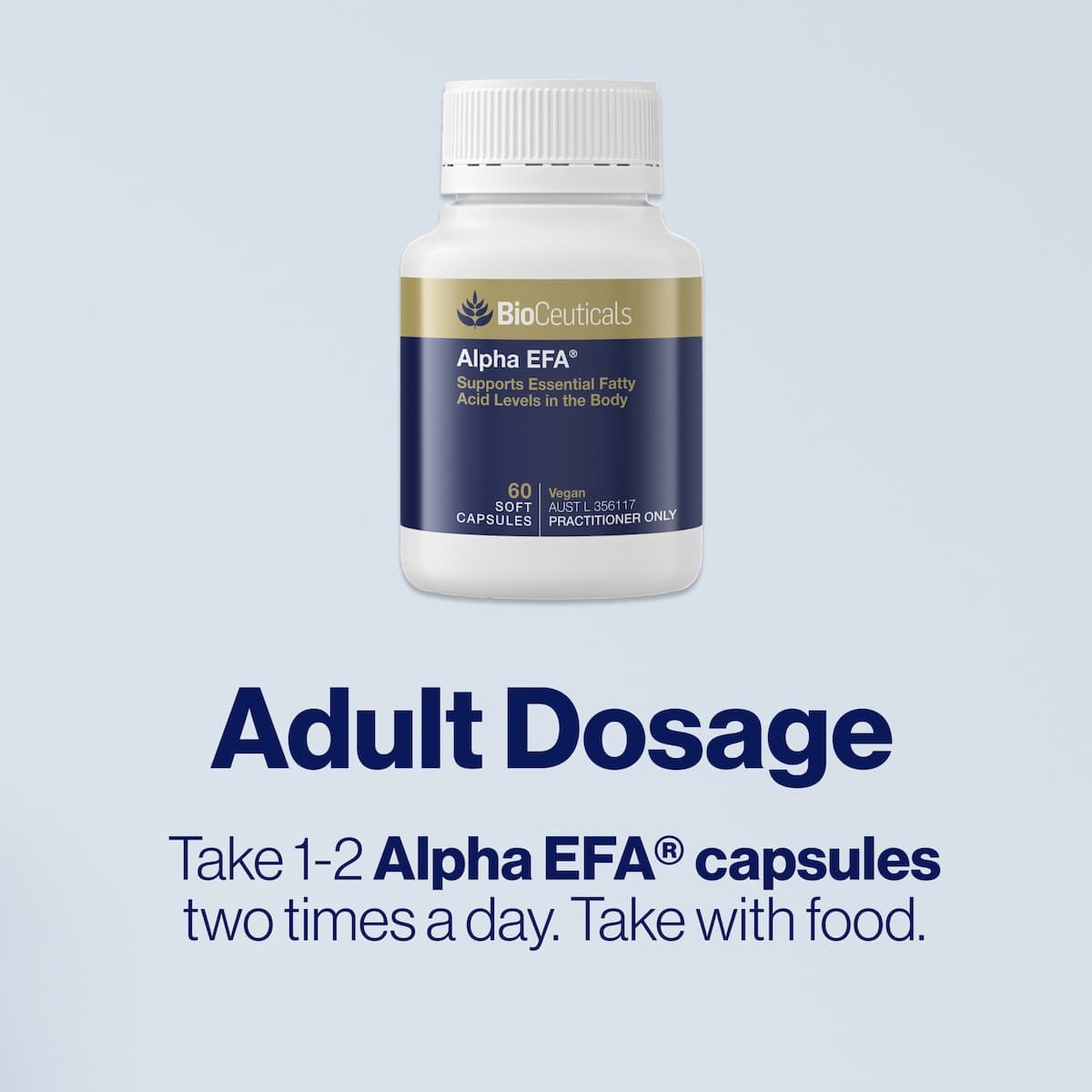 Thumbnail BioCeuticals Alpha EFA 60 Capsules