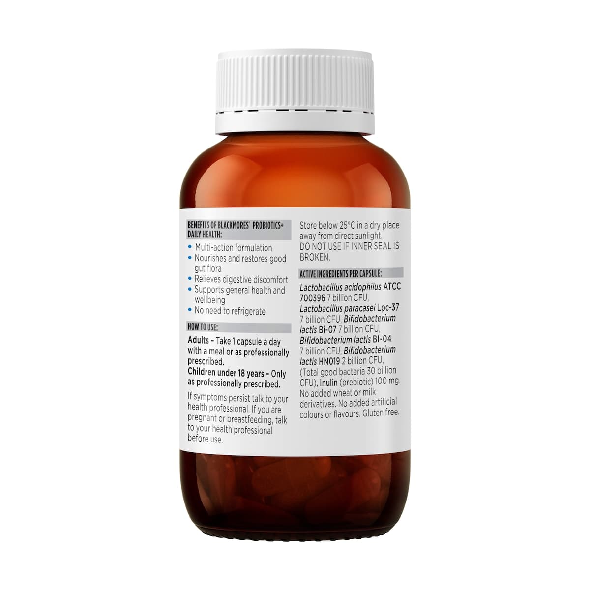 Thumbnail Blackmores Probiotics + Daily Health 90 Capsules