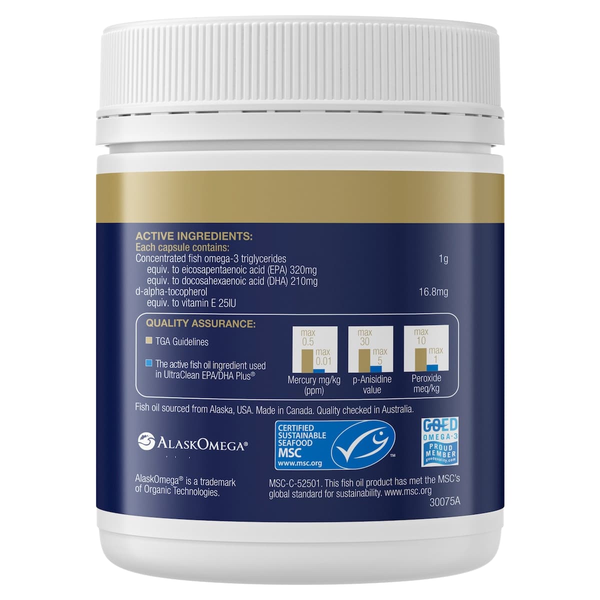 Thumbnail BioCeuticals UltraClean EPA/DHA Plus 240 Capsules