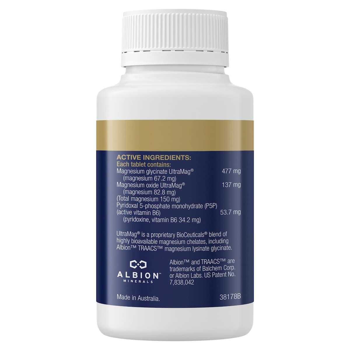 Thumbnail BioCeuticals Ultra Muscleze P5P 120 Tablets