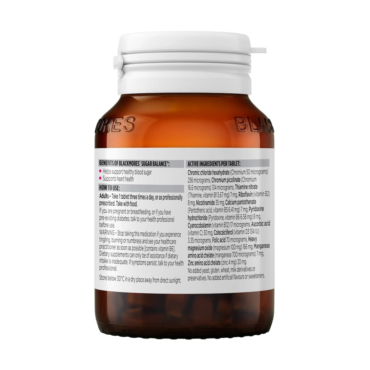 Thumbnail Blackmores Sugar Balance 90 Tablets