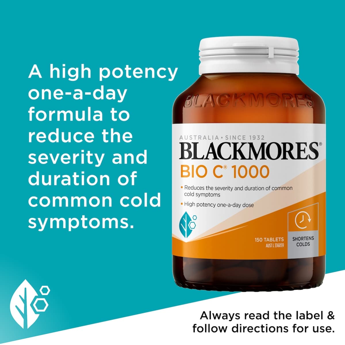 Thumbnail Blackmores Bio C 1000mg Vitamin C 150 Tablets