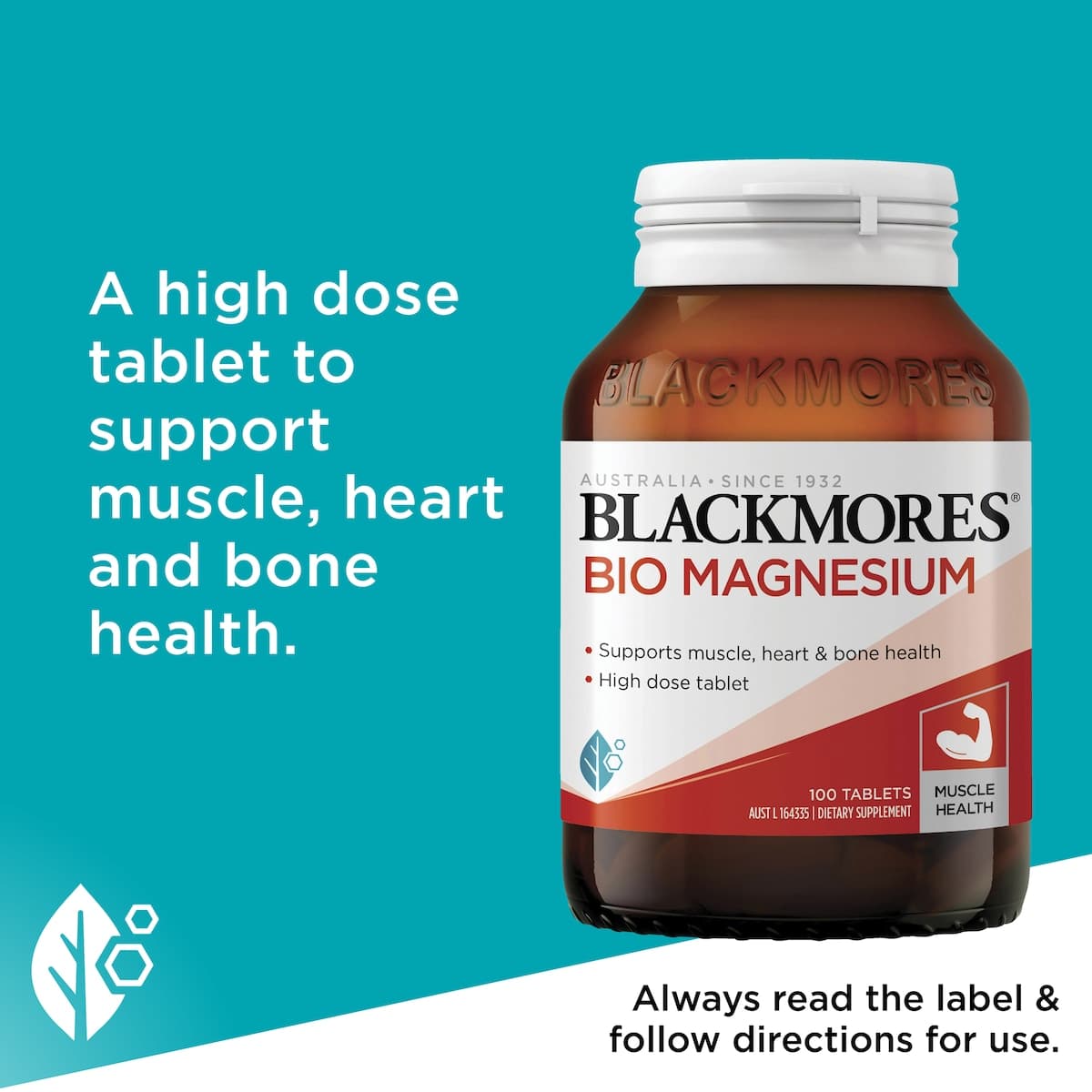 Thumbnail Blackmores Bio Magnesium 100 Tablets