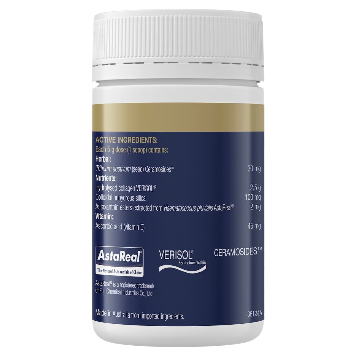 Thumbnail BioCeuticals Collagen Activ Powder Blood Orange Flavour 150g