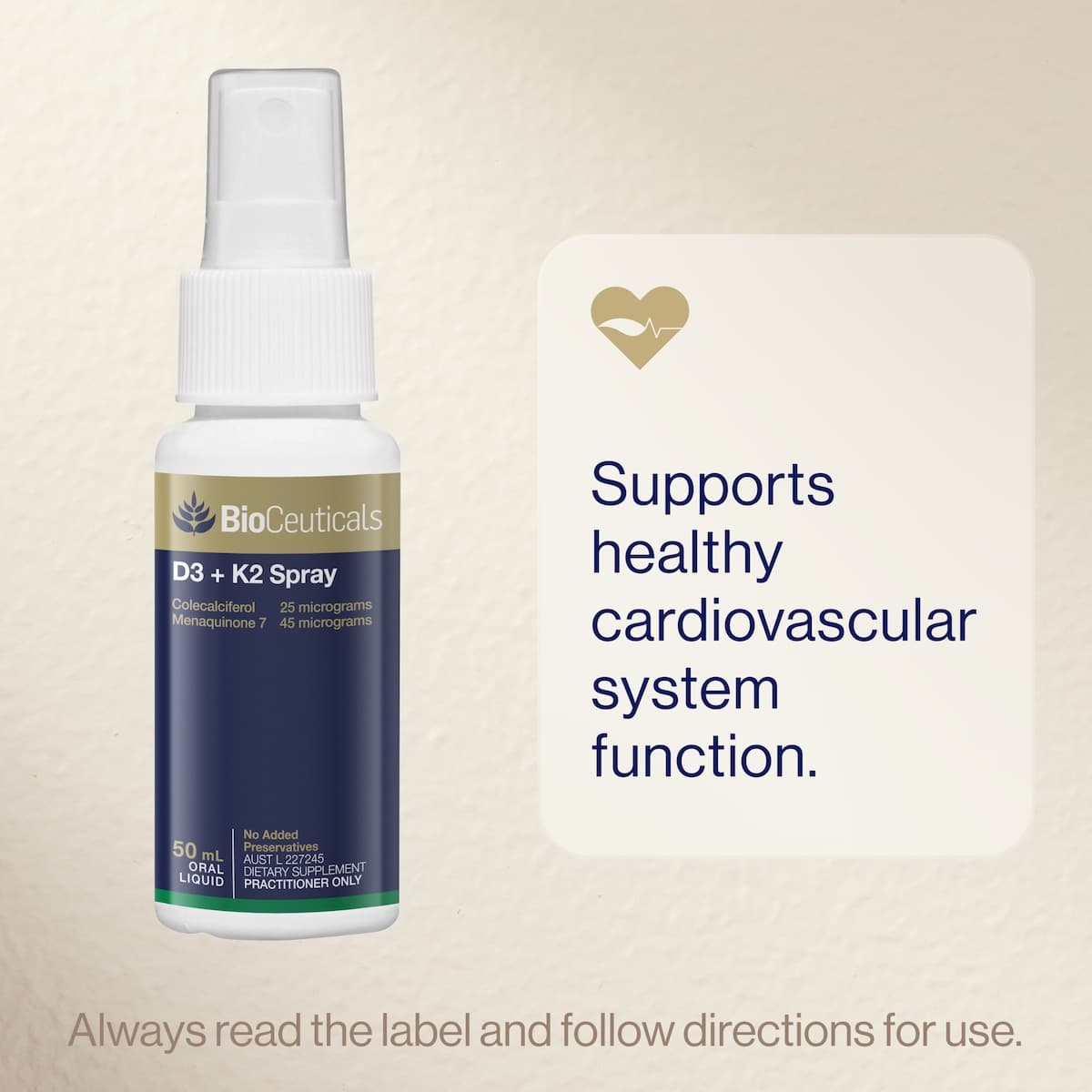 Thumbnail BioCeuticals D3 + K2 Spray 50ml