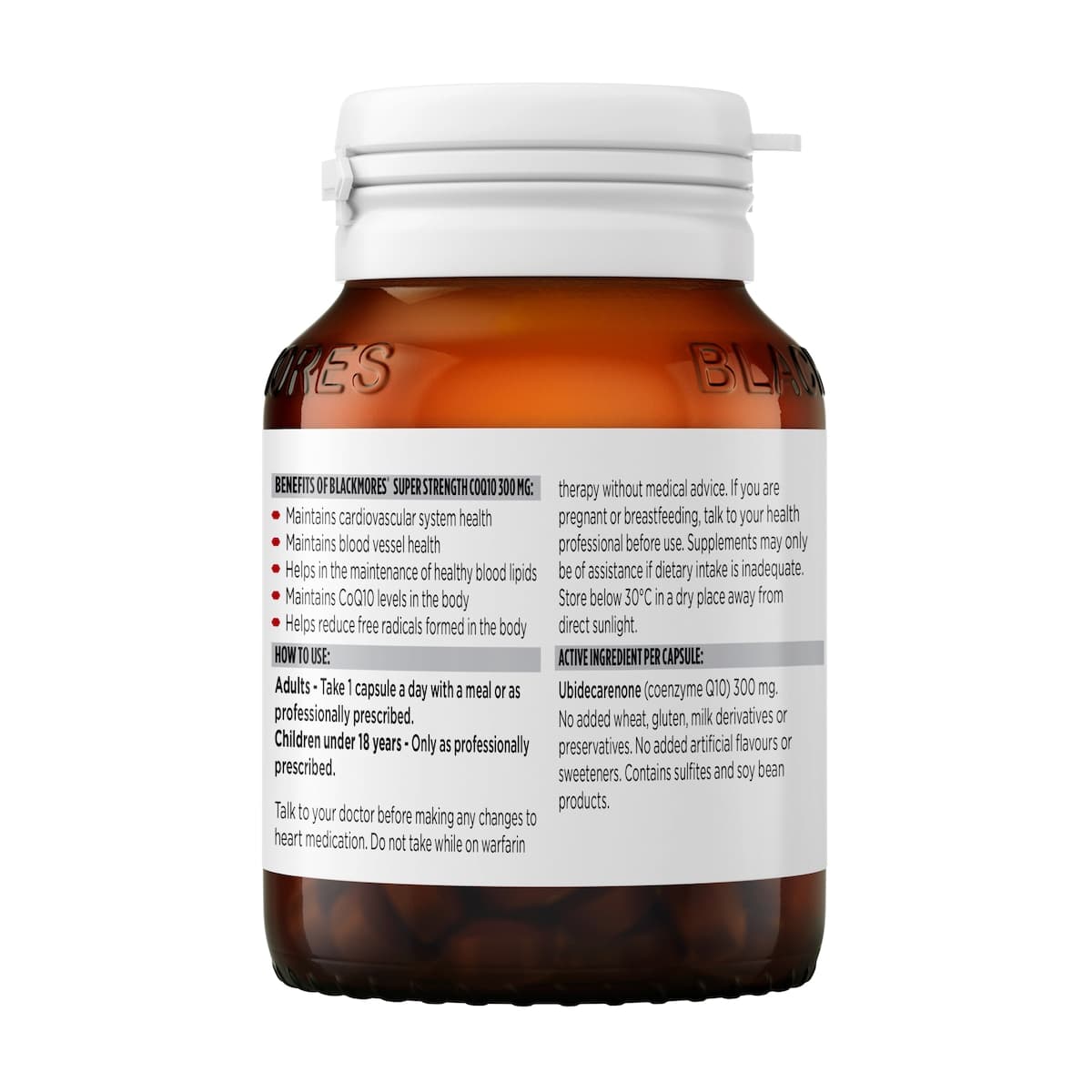 Thumbnail Blackmores Super Strength CoQ10 300mg 30 Tablets