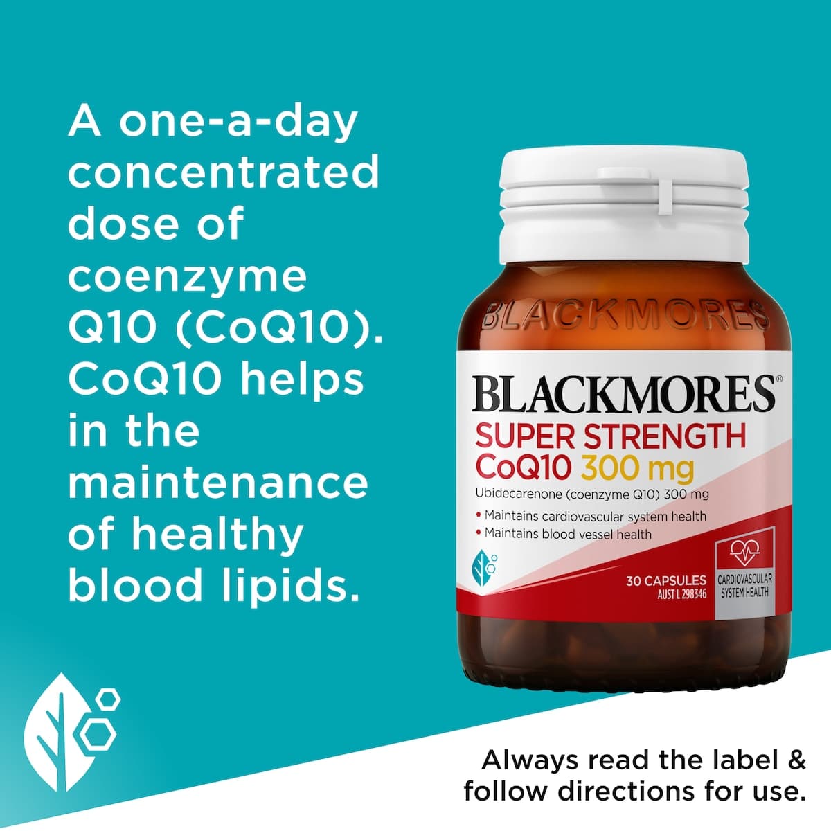 Thumbnail Blackmores Super Strength CoQ10 300mg 30 Tablets