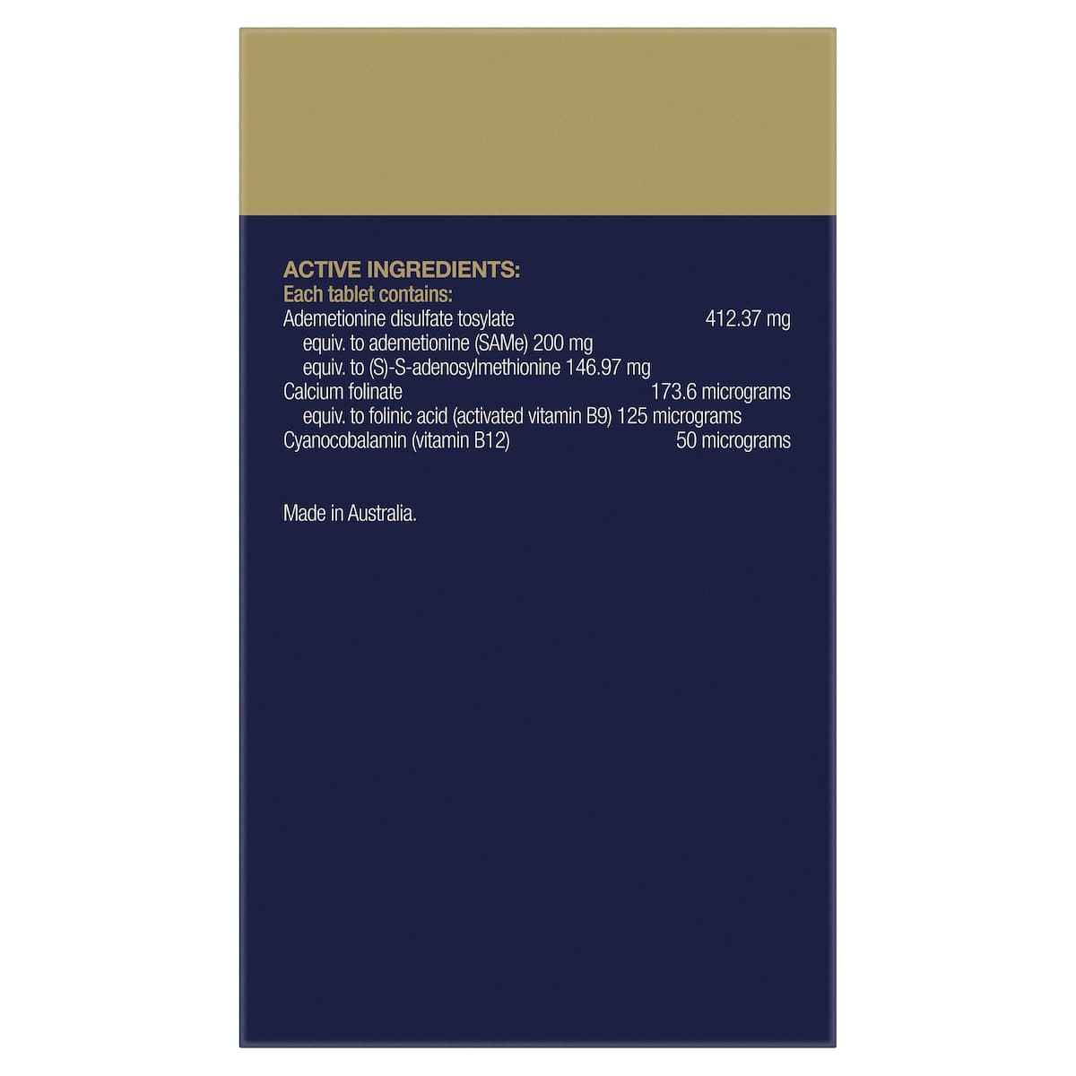Thumbnail BioCeuticals NuroSAMe Plus 60 Tablets