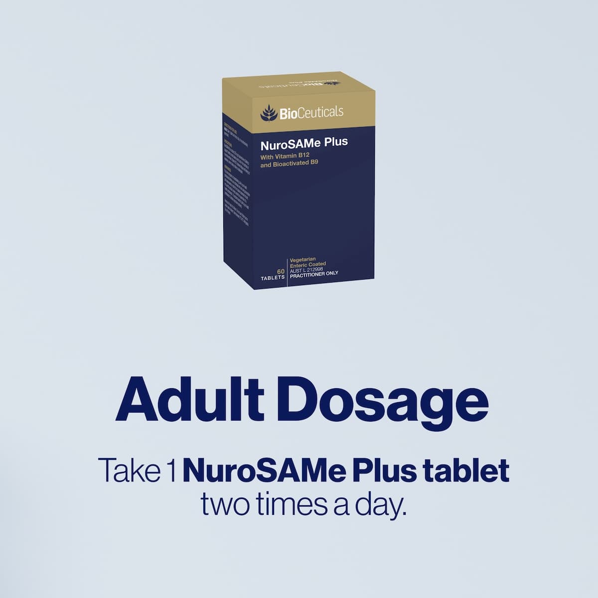 Thumbnail BioCeuticals NuroSAMe Plus 60 Tablets