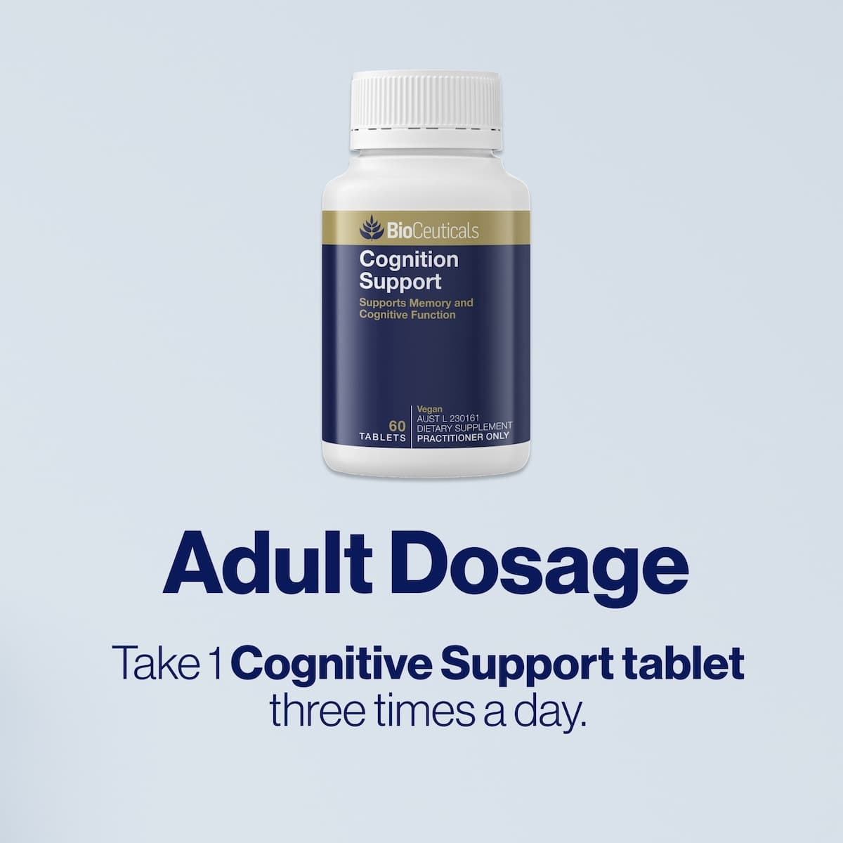 Thumbnail BioCeuticals Cognition Support 60 Tablets
