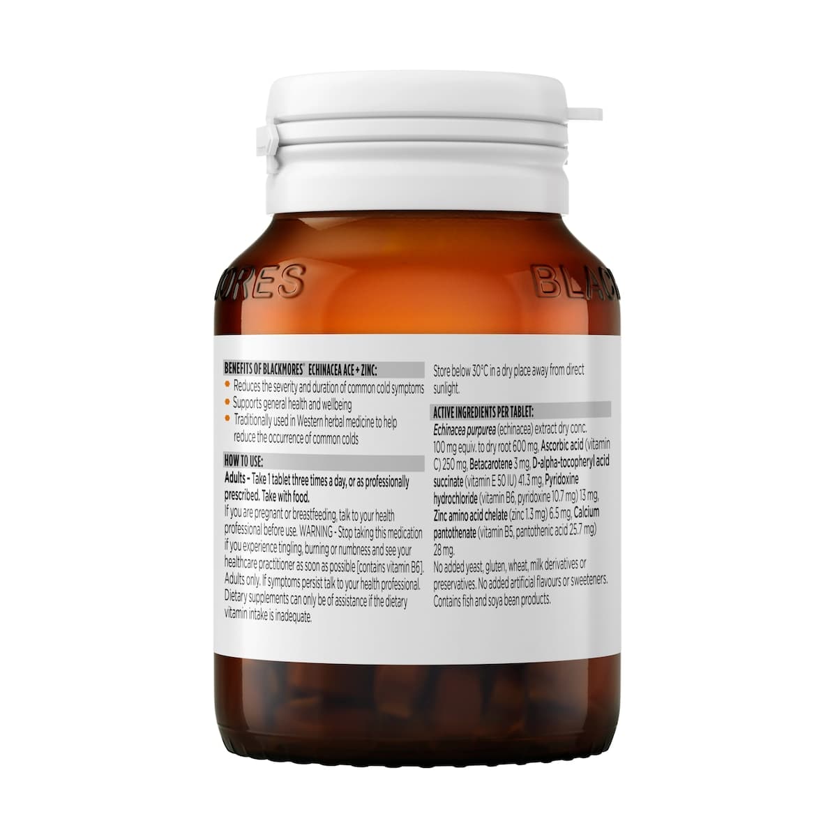 Thumbnail Blackmores Echinacea ACE + Zinc 60 Tablets