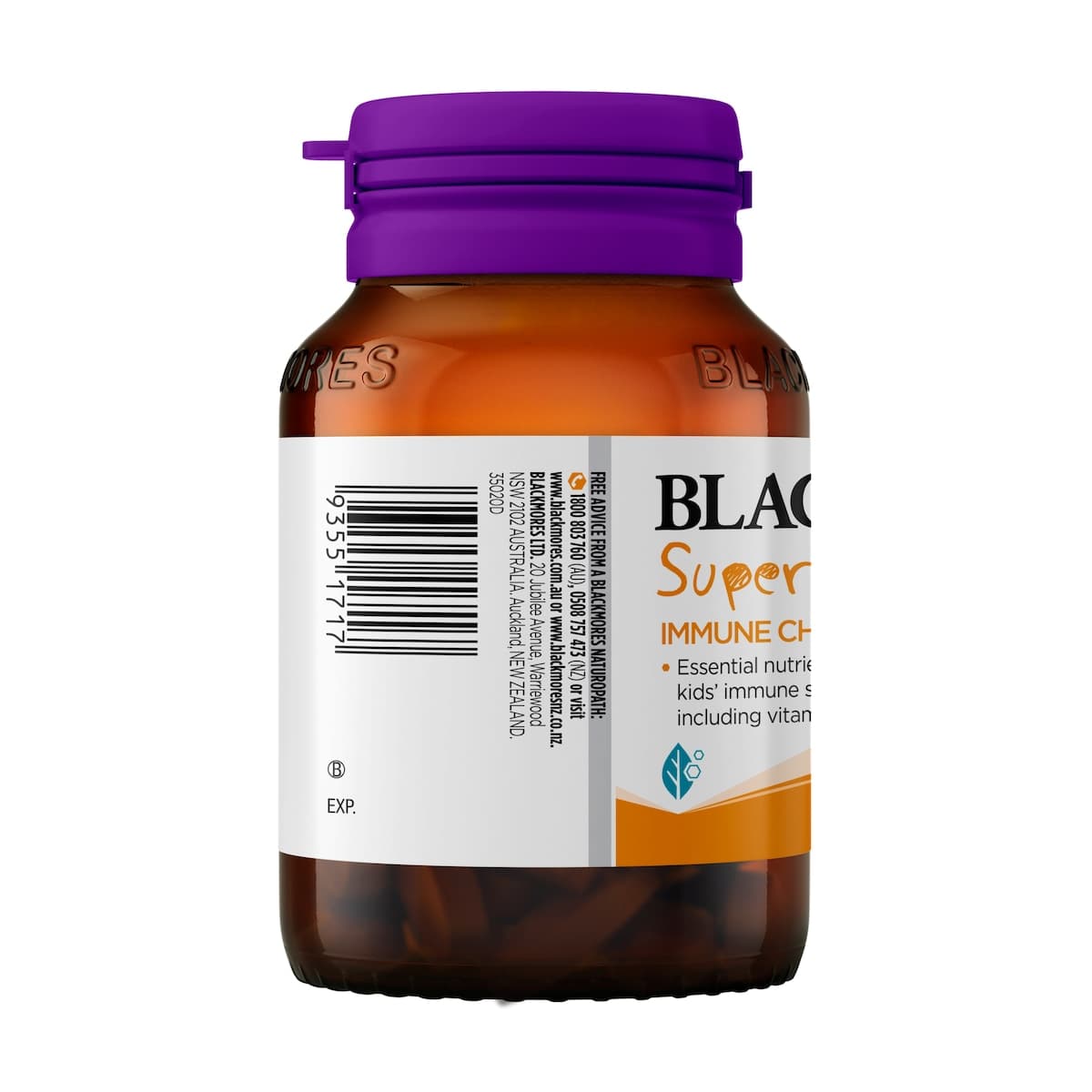 Thumbnail Blackmores Superkids Immune Chewables 60 Tablets
