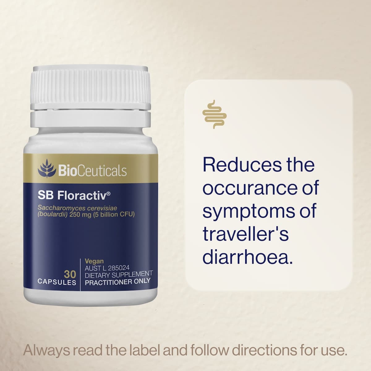 Thumbnail BioCeuticals SB Floractiv 30 Capsules