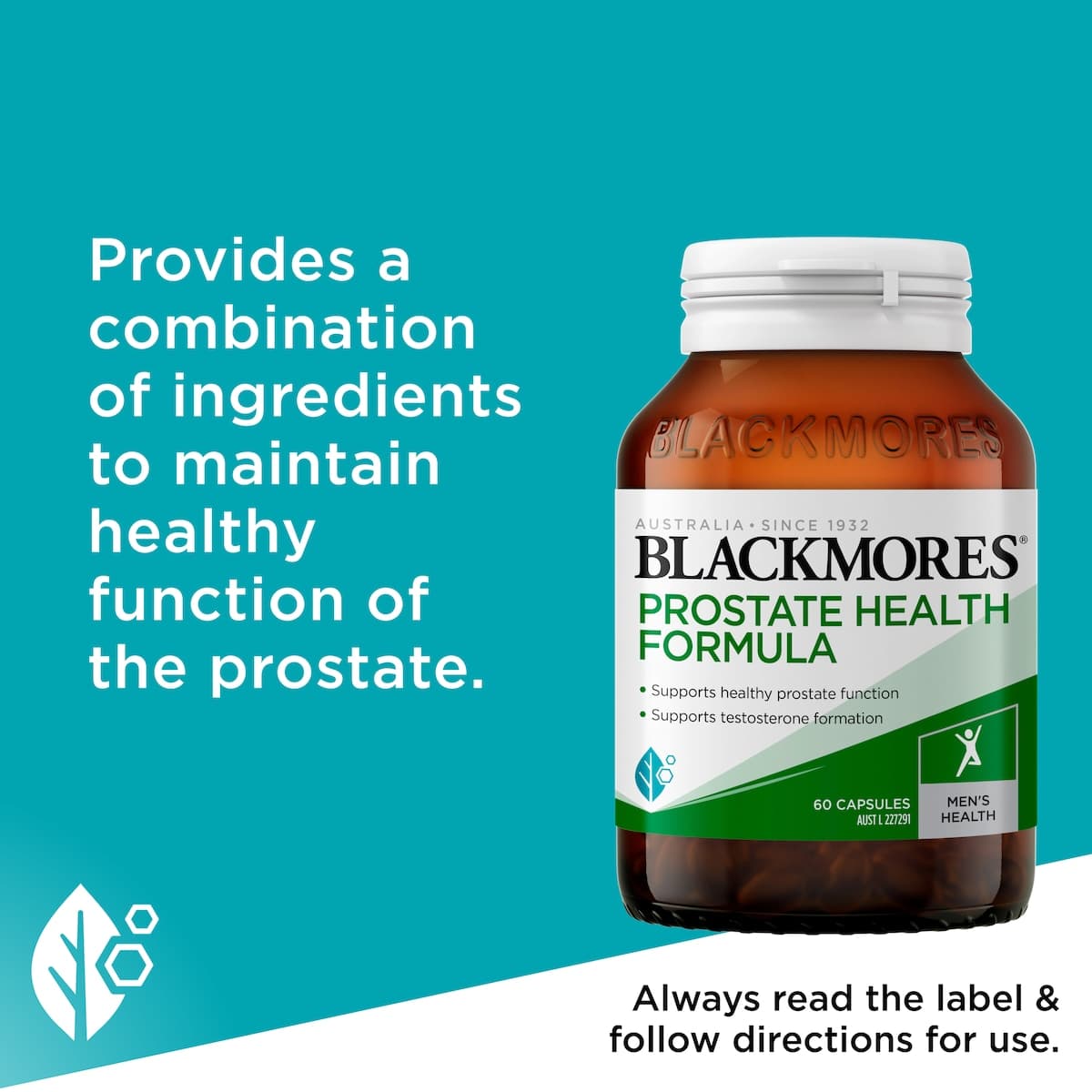 Thumbnail Blackmores Prostate Health Formula 60 Capsules